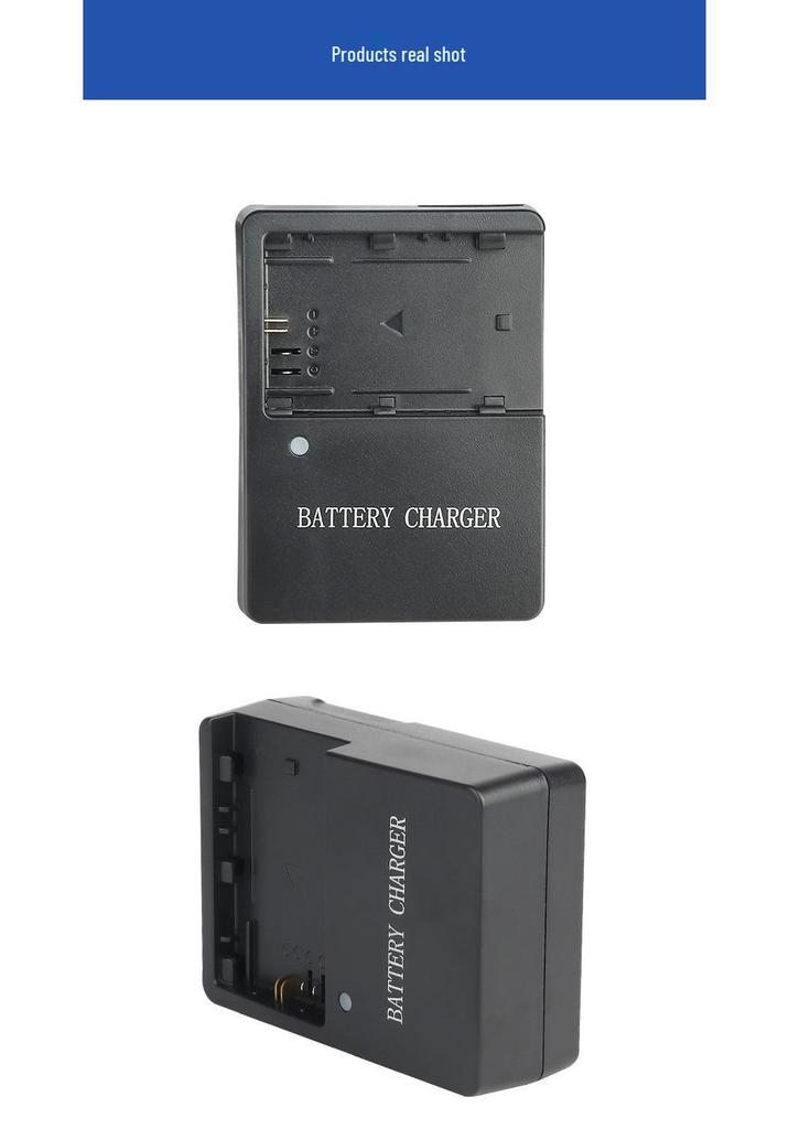 LCE6E Charger for Canon R6, R5, 7D Mark II, 7D, 6D Mark II, 6D, 5D Mark III, 5D Mark II, 90D, 80D, 60D.