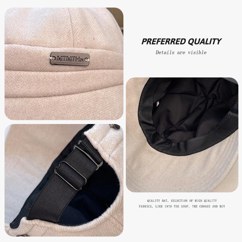 Spring and autumn sunshade sunscreen versatile big head circumference bucket hat women