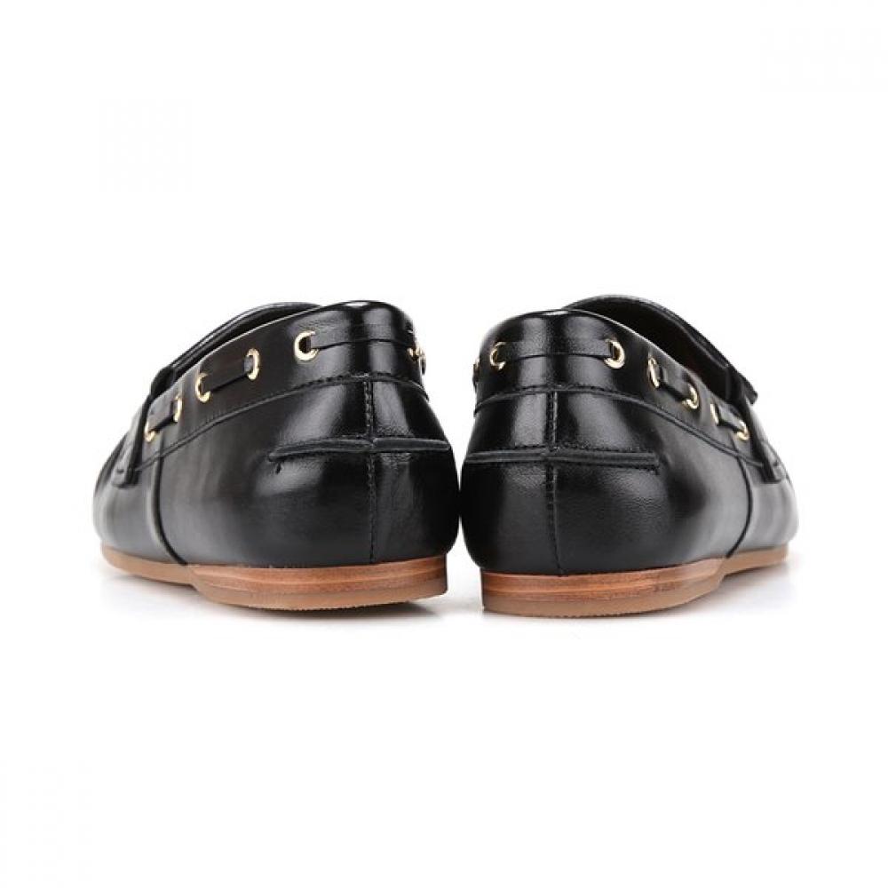 Barbara LambSkin Trendy Women S Loafer 1cm Bbj124bk