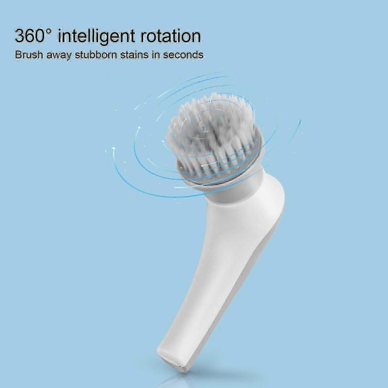 3 In 1 Handheld Electric Scrubber Cleaning Brush Cordless Spin Power Cleaner
