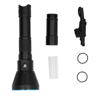 15000lm Strong Light Flashlight Waterproof Professional Diving Torch for 150m Underwater Fishing