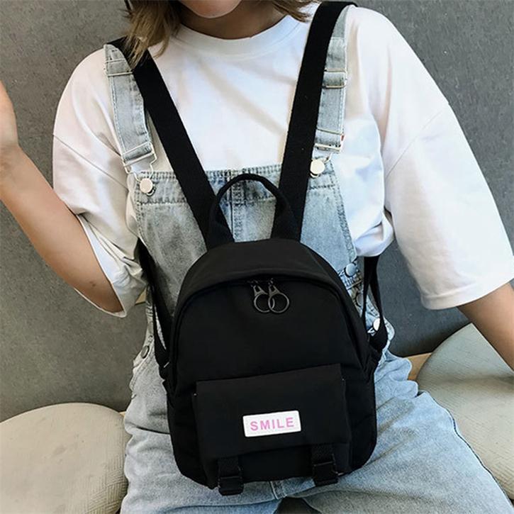 Black Wild fashion women backpack Black Wild fashion women backpack