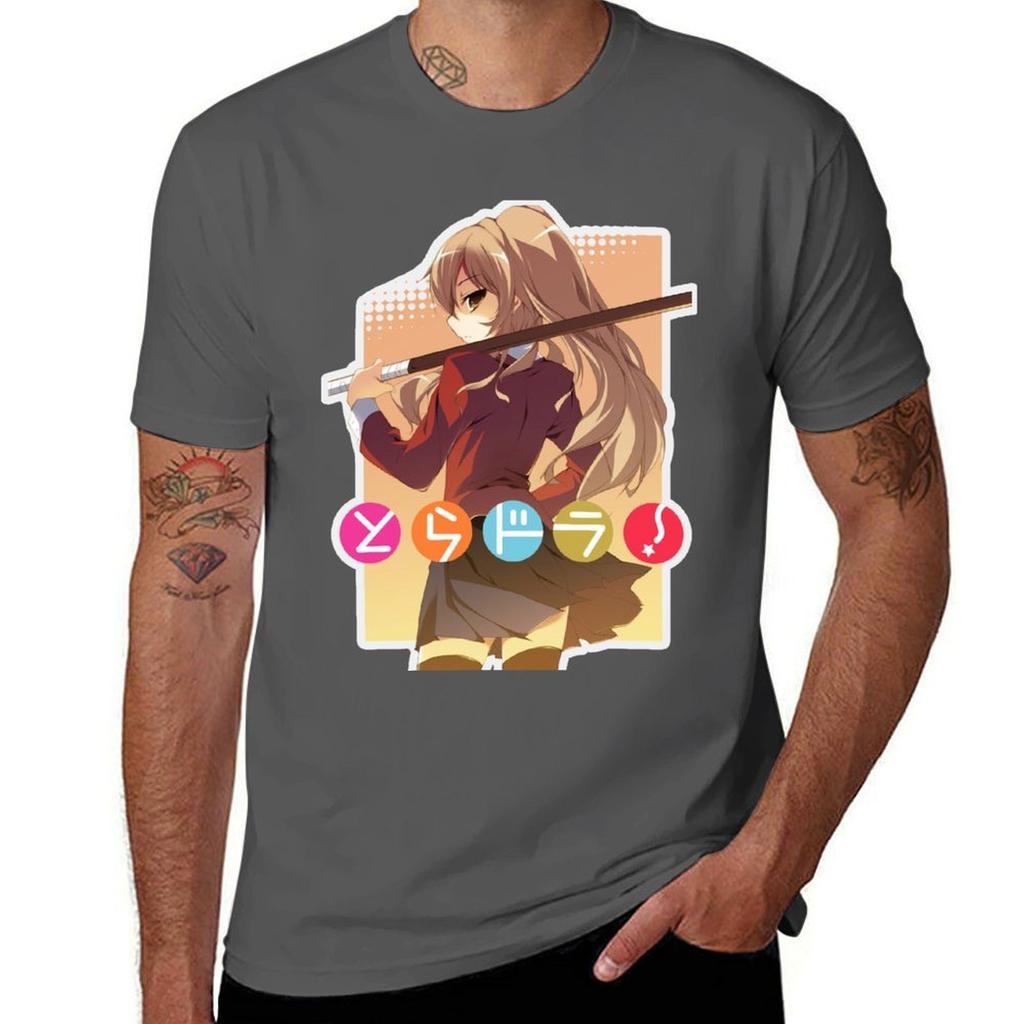 Toradora Tshirt Breathable Lightweight Summer Top Tshirt