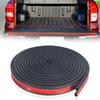 Universal Tailgate Seal Auto Adhesive EPDM Rubber Weatherstrip Double Layer Protection Suitable For Trucks Campers Cars