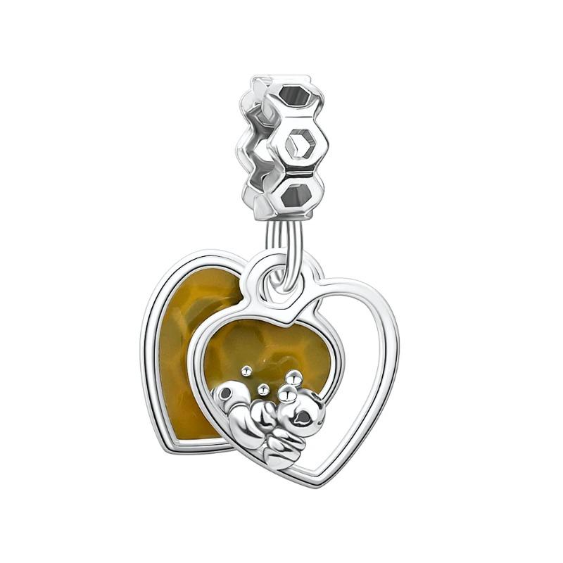 925 Silver Dog Claw Pendant Bracelet Charm Talisman for Men Women Birthday Gift Animal Jewelry Tiger Monkey Elephant Hedgehog