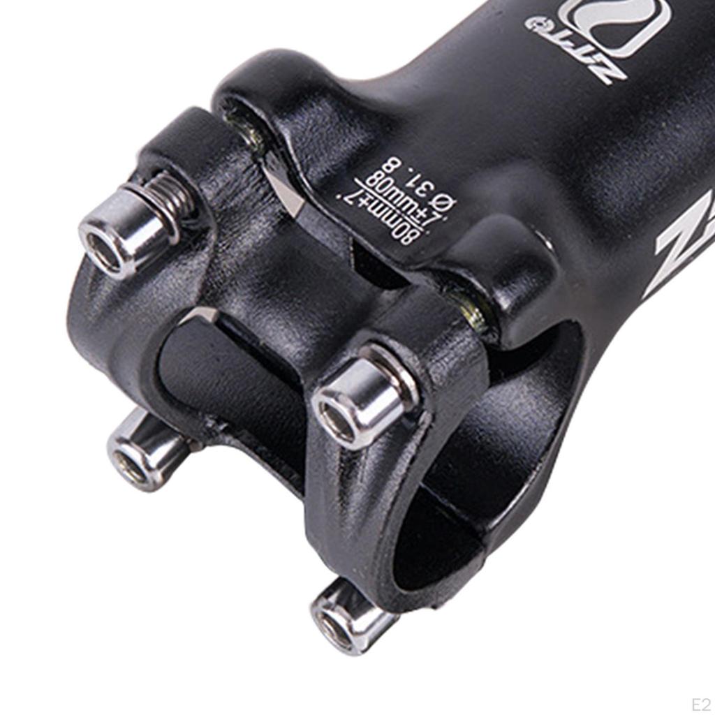 31.8mm Aluminum Alloy Cycling Mountain Bike Short Handlebar Stem Riser Increased Control Tube