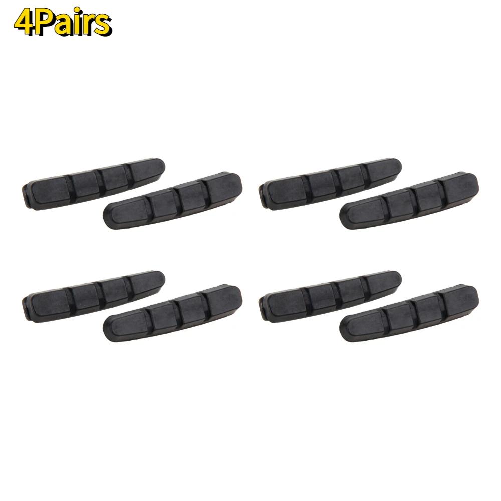 1-10 Par Landsvägscykel Bromsklossar Skor för Aluminiumfälgar Dura Ace Ultegra 105 Kassett Cykelbromsklossar Cykelbromsverktyg Del