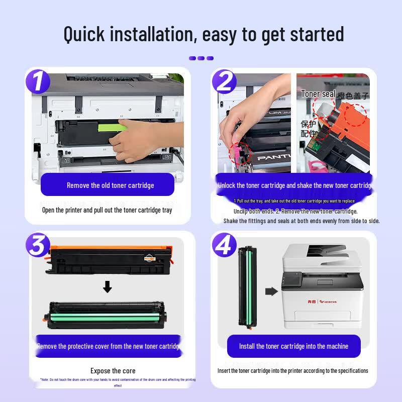 Befon Compatible CTL-1115 Toner & Drum Units for Pantum Printers