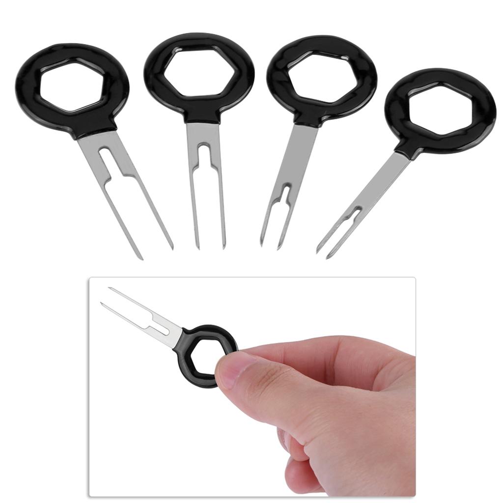Car Wire Harness Plug Terminal Extraction Pick Connector Crimp Pin Back Needle Remove Tool Set