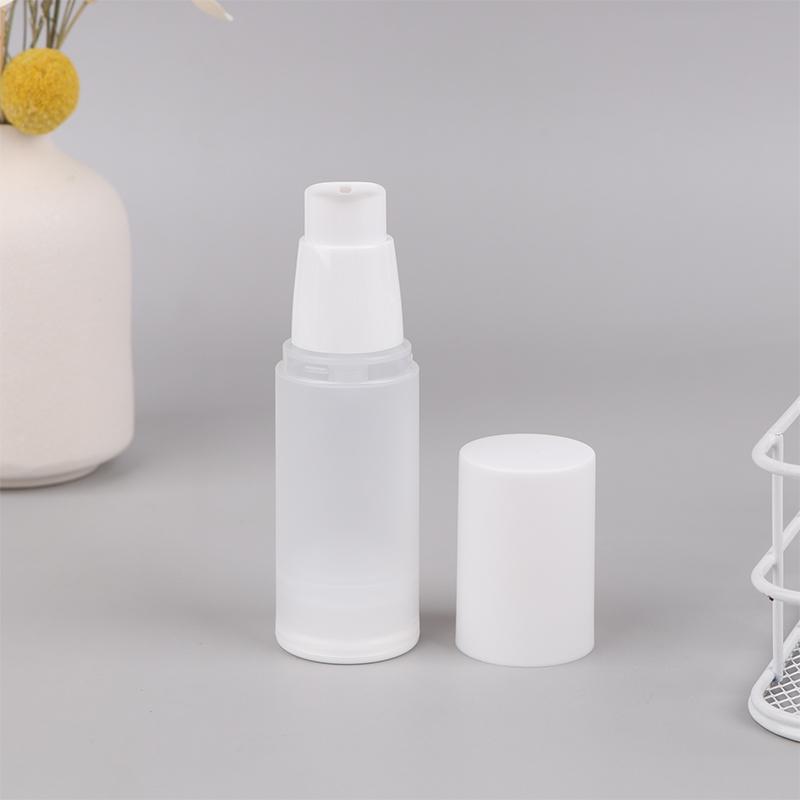 15 ml-100 ml Weiße Leere Vakuum Airless Plastik Lotion Creme Flaschen Behälter Reisegröße Cremebehälter Pumpe Parfümflasche