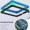 Fish Feeding Rings Fish Tanks Rings Feeders Fish Tanks Floating Food Circle with Strong Suction Cup for Feeding Food