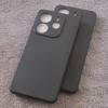 Pour Xiaomi Redmi Note 14 4G Europe Coque Noir Mat Souple TPU Arrière Housse de Téléphone pour Redmi Note 14 Pro Plus 4G 5G POCO X7 Pro Coques