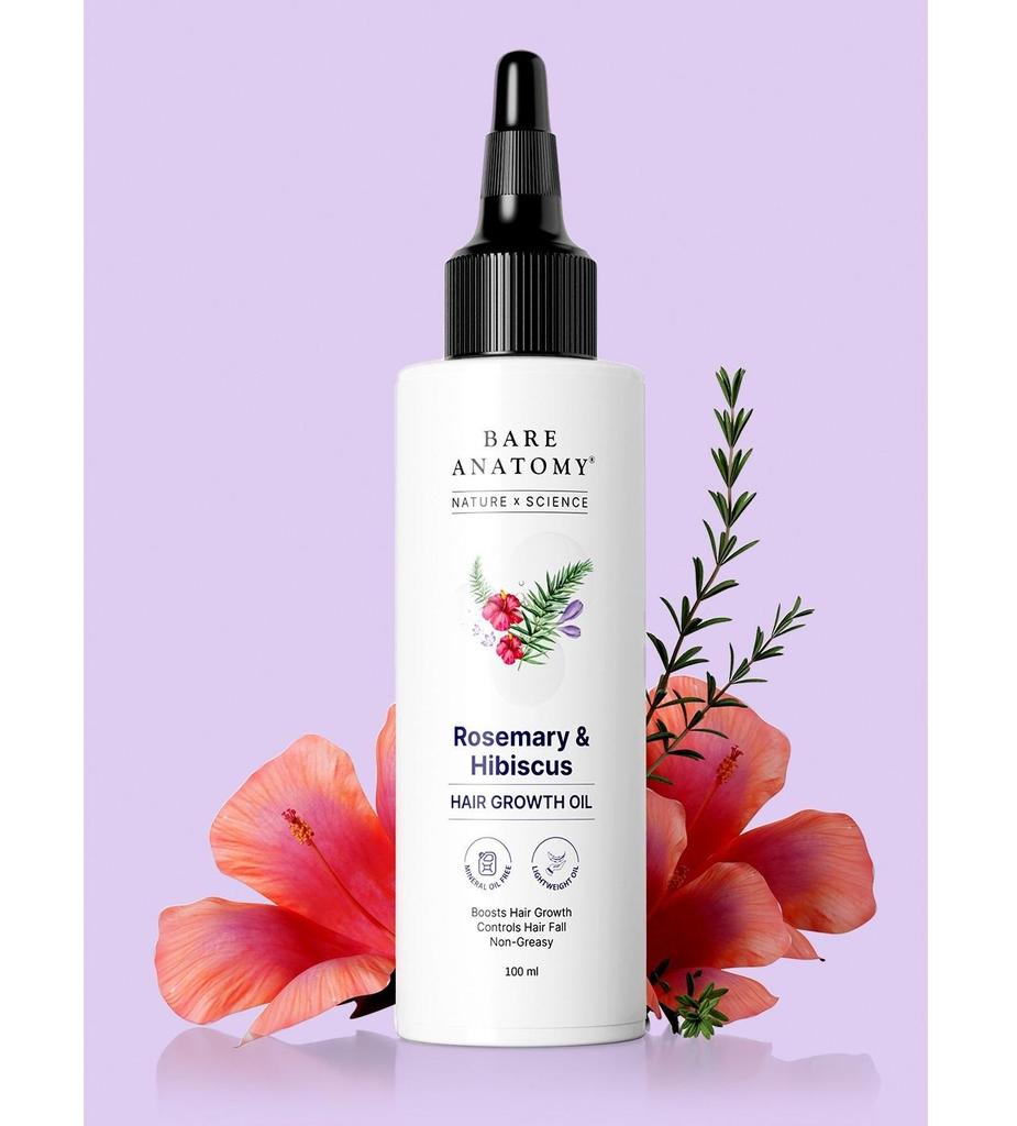 Rosemary Hibiscus Hair Growth Oil - 100ml Hair Growth Oil