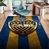 Football Club Emblem Office Rug Chair Mat, Game Carpet, Suitable for Front Door, Bedroom, Living Room, Desk, Holiday Gift