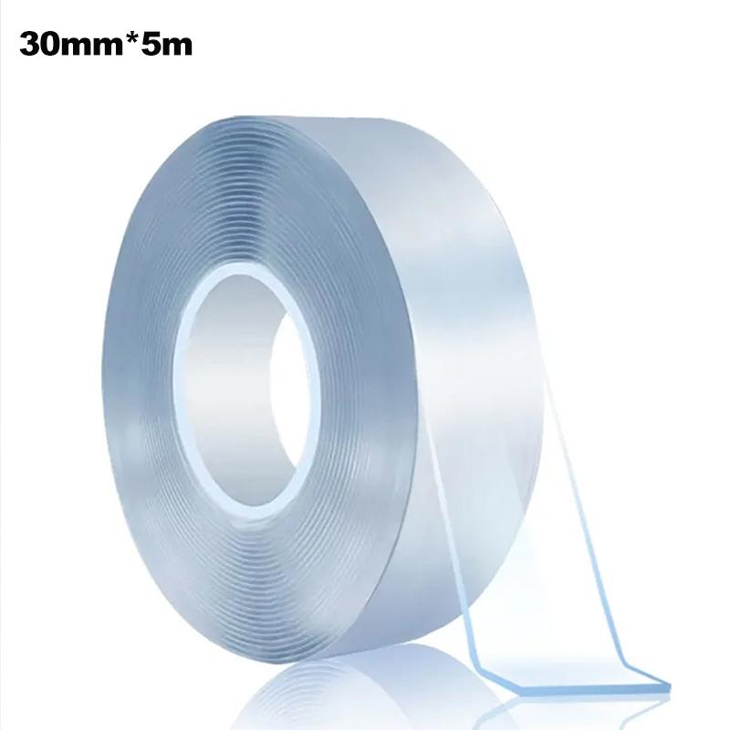 Multifunctional Double Sided Adhesive Tape Waterproof Reusable Wall Stickers Transparent Strong Sticky Glue Car Bathroom Kitchen
