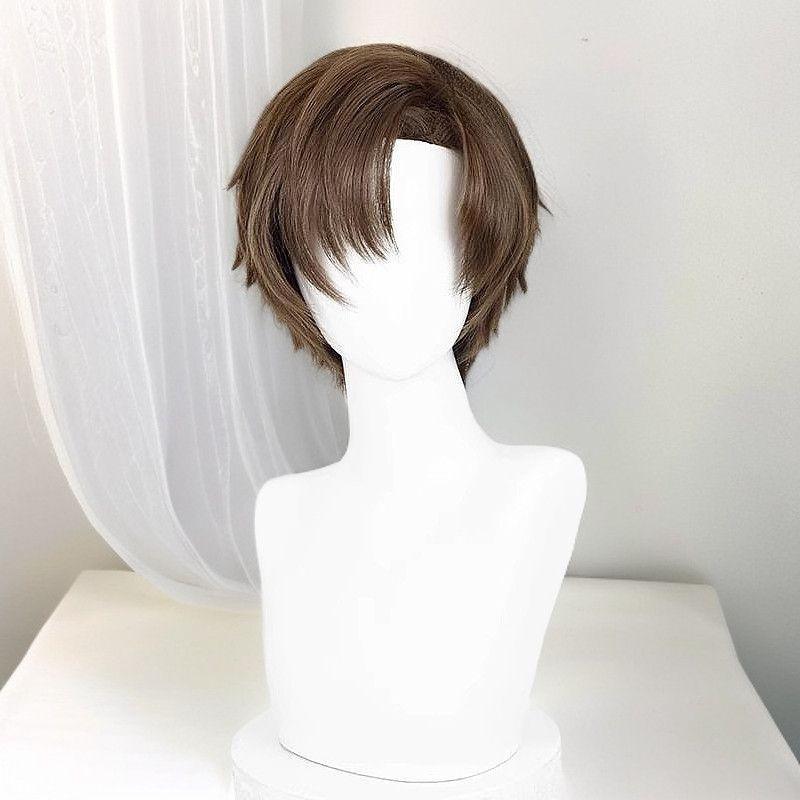 Xie Yuchen Cosplay Wig - Fashionable Fluffy Short Hair Full Head Cover Wig - Daily Outfit or Anime Cosplay Wig