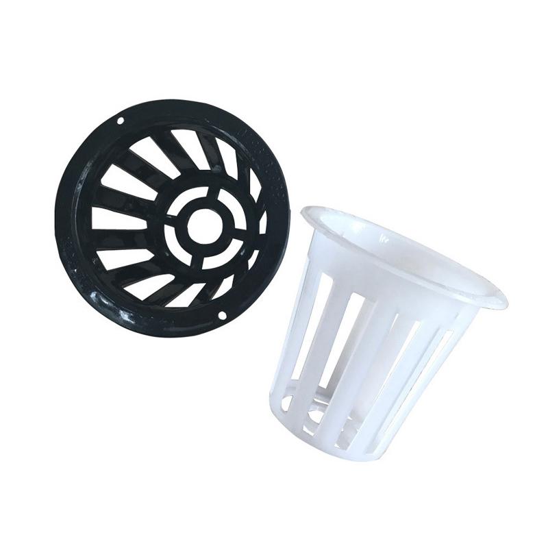 Hydroponic Cup Planting Net Pot Soilless Net Basket Slotted Planting Container Fruit And Vegetable Root Fixer