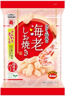 Echigo Seika Krevety Shioyaki 56g x 6 vrecúšok