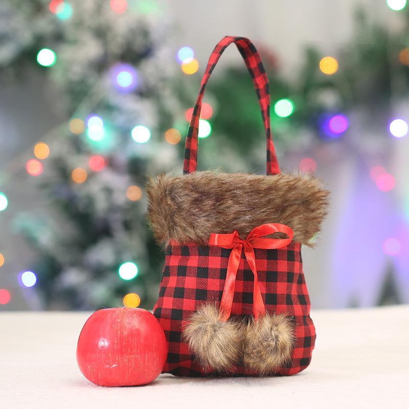 Christmas Eve Apple Candy Gift Tote & Packaging Bag