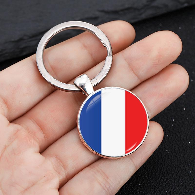 European Cup & World Cup National Flag Keychain Ornaments