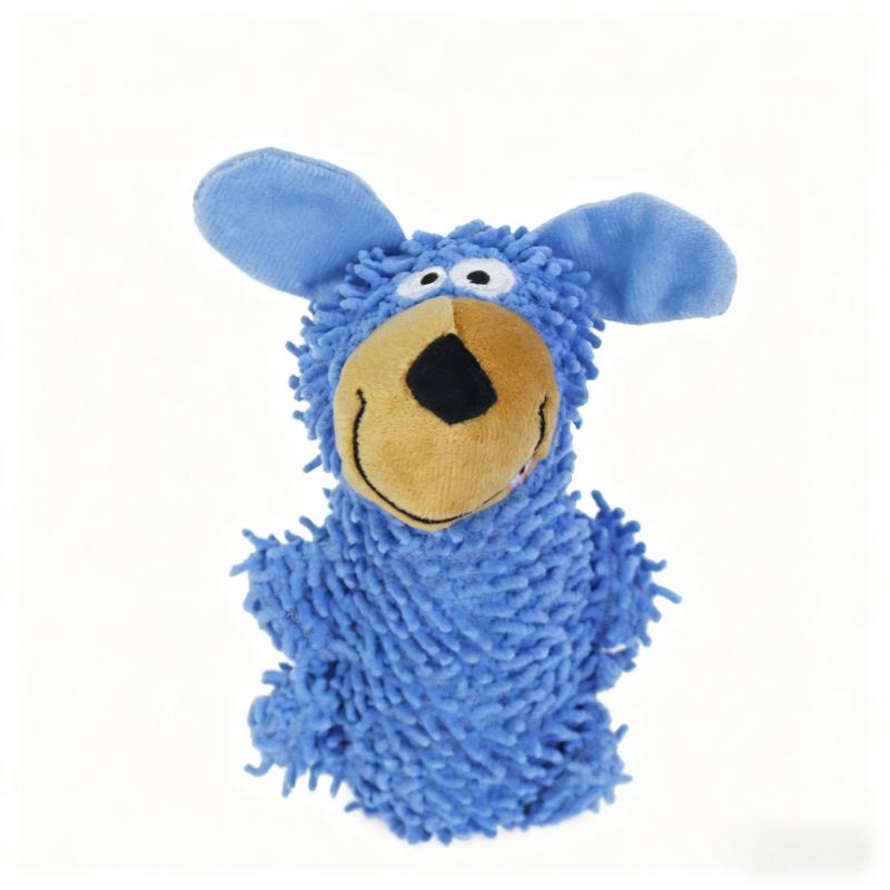 Peluche pour chien à mâcher résistante aux morsures avec son, jeu autonome et soulagement de l'ennui