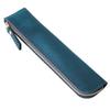 Portable Genuine Cowhide Pencil Case Retro Leather Pen Bag Storage Pouch for Pens Stationery Holder School Office Supplies