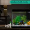 CO2 Indicator Drop Checker Solution Long Term Monitor Test Fish Tank Glass Aquatic Co2 Tester for Fish Tank Aquariums