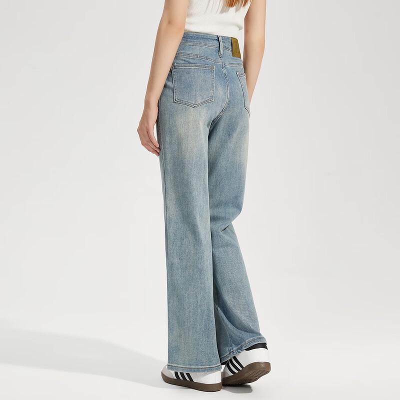 

Women s Retro Style Denim Jeans L