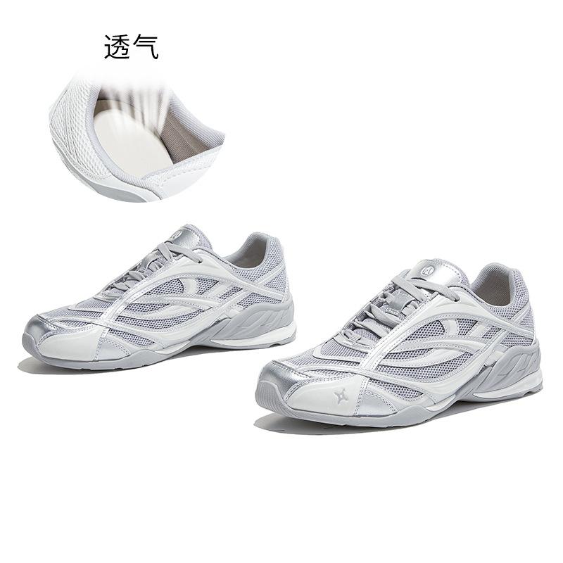 

Platform dad shoes women s trendy cool spring new shoes women s shoes are not tired of feet sports shoes versatile casual shoes 35 серебро белый