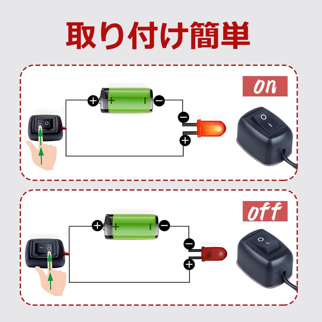 PureSino Car DIY Switch, Ship Shape Button, Auto Model, Double Sided Adhesive Included, DIY
