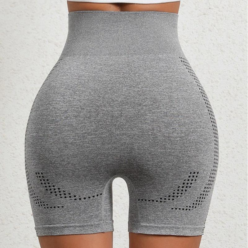 Women's High-waisted Hip Lifting Fitness Shorts Tight Shaperwear