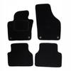 Velour Floor Mats for Volkswagen Tiguan 1 2007-2016 Car Mats B