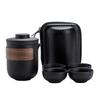 Tao Ding Xuan Ceramic Travel Tea Set (1 Pot, 4 Cups)