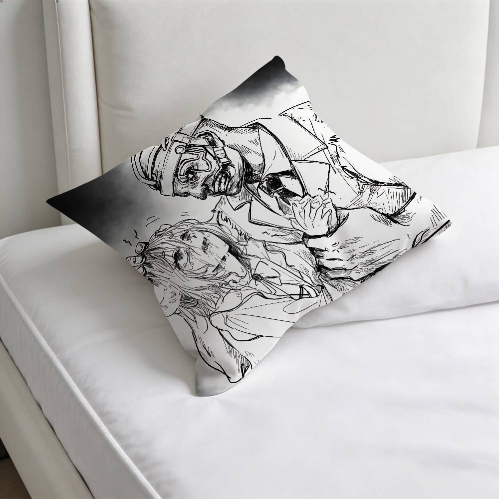 Game DDead by Daylight Decorative Square Pillow Cover Modern Cushion Case for Living Room Bedroom