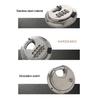 Stainless Steel Round Combination 4 Digit Password Lock Door Security Padlock