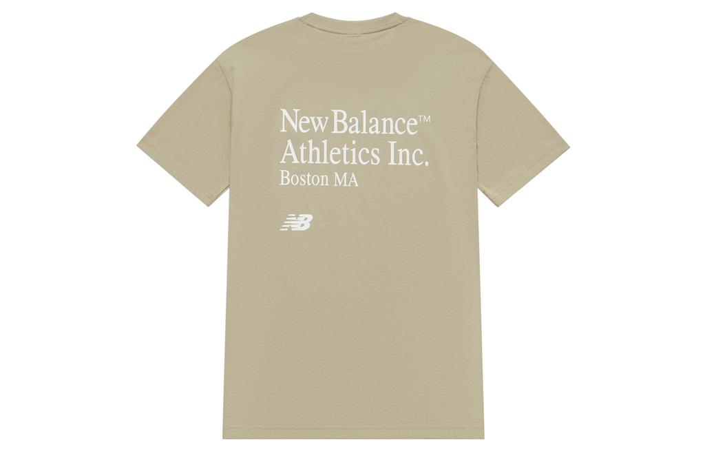 New Balance T Shirt Unisex Khaki AMT42315-SOT