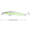 Submerged Minnow9cm9gBass Fish Topmouth Culter Special Kill Fake Bait Freshwater Seawater Universal Bionic Lure Bait Lure Specia