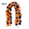 Fall Seasonal Decorations Halloween Artificial Maple Leaf Vine Decor, Wall Hanging Garland Durable Festive Ornaments for Party Scene, Spooky