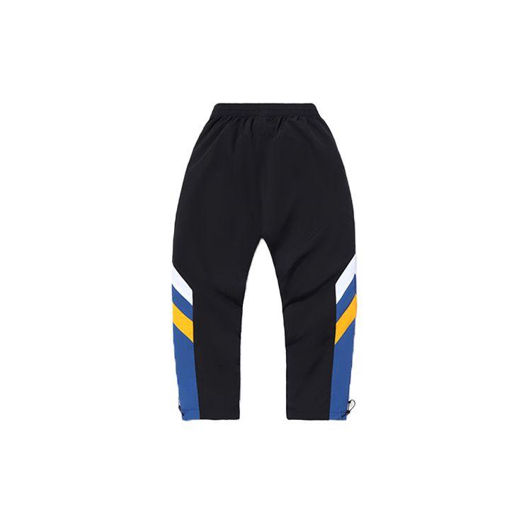 Li Ning Loose Fit Tapered Woven Sports Long Pants Men Bottoms Vivi-Blue AYKQ789-4