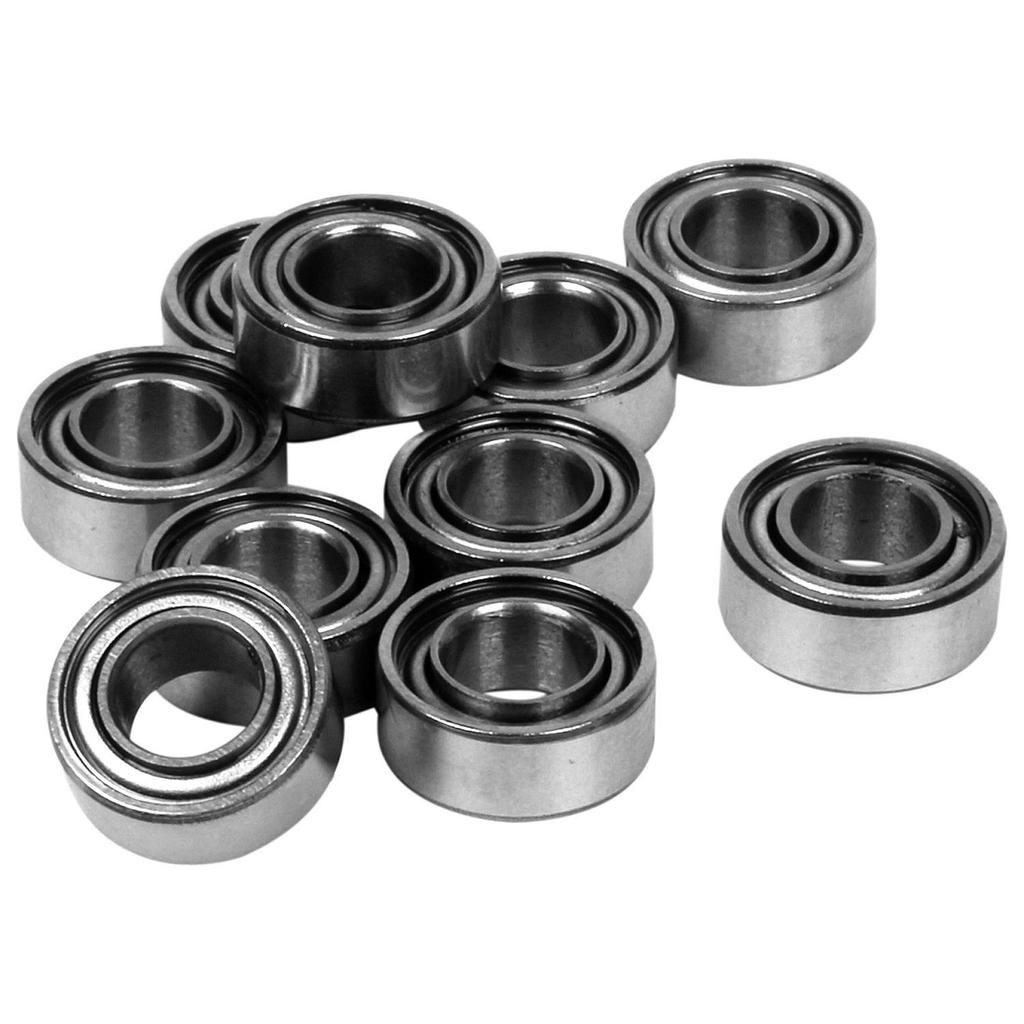 10pcs Miniature Sealed Metal Shielded Metric Radial Bearing Model: M