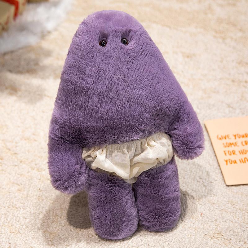 Cartoon Creative Pants Disguise Plush Toy With Soft Cotton For Office Desk Decor