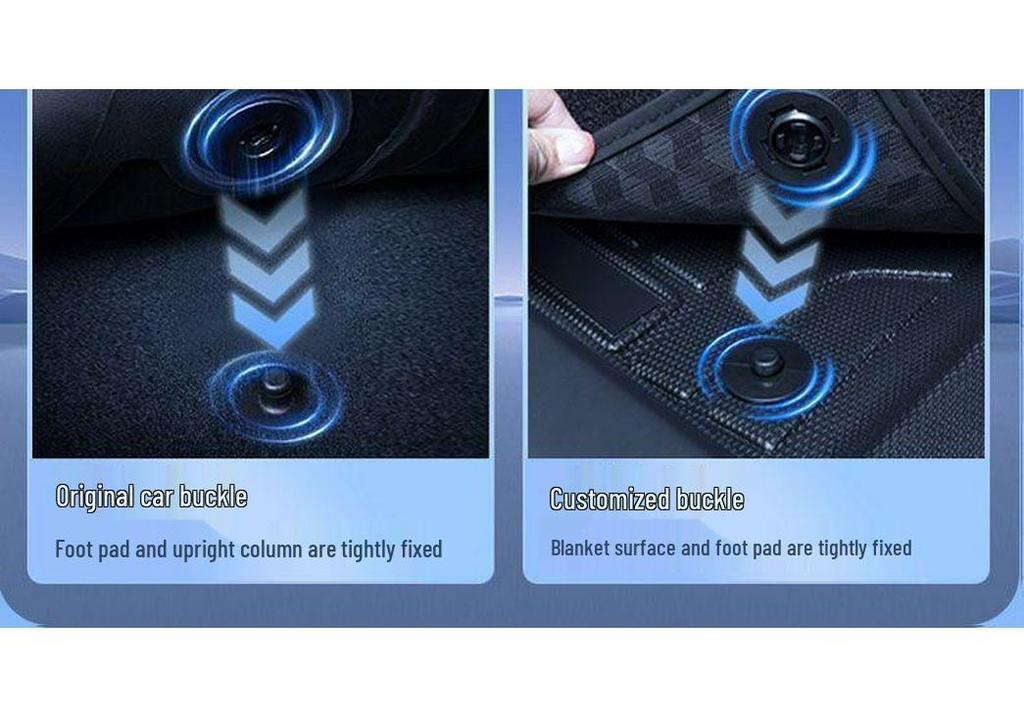 New Geely Emgrand Full Coverage Floor Mats for 4th & 5th Gen - Stylish, Modified Carpet Mats