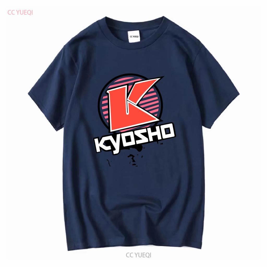 Kyosho K Circle T Shirt Red L KYOKA10007SL Long or Short Sleeves Vintage Washed Homme Soft Stretched Versatile Unisex Slightly