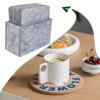 14pcs/set Super Practical Coasters Set For Kitchen Supplies Furniture Placemats