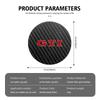 For VW VOLKSWAGEN 2026 New 2pcs Car Water Cup Holder Mat Anti Slip Insert Coasters Pads For Volkswagen Golf 4 5 6 7 GTI Tiguan P