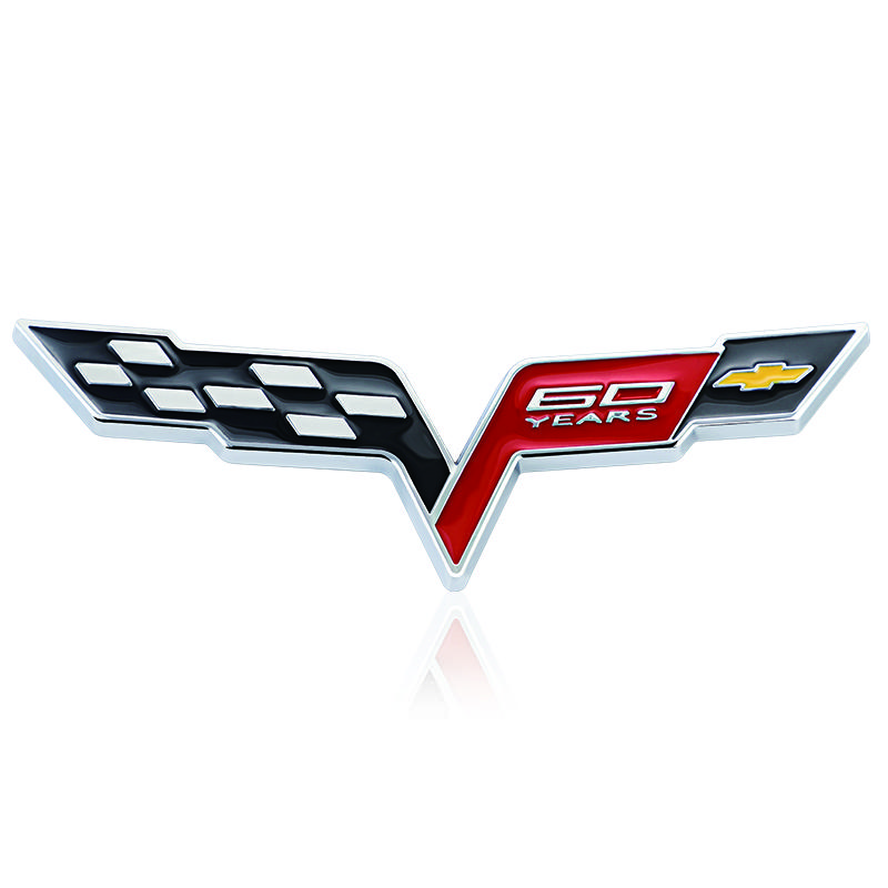 Car Emblem 3D Metal Sticker Body Decoration Badge For Chevrolet Cruze Sonic Silverado Corvette Camaro Captiva Suburban Equinox