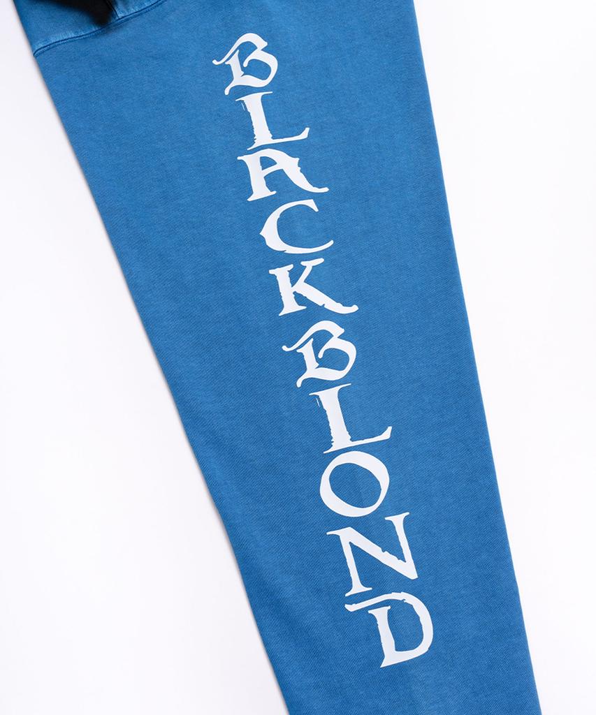 BLACKBLOND Vividi Chaos Patch Pigment Long Sleeve Tee (Ocean Blue)