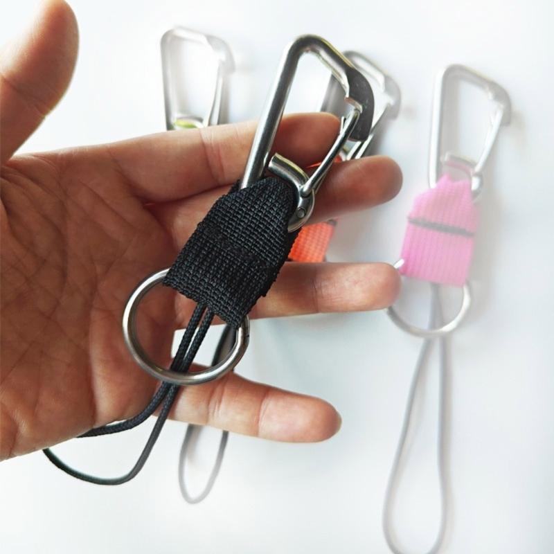 Diving Safety Strap Diving Camera Lanyard with Stainless Buckle for Underwater Photography Freediving Lanyard
