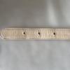 Used CHANEL Belt Leather Chain Beige Vintage