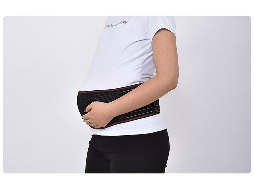 Breathable Mesh Elastic Maternity Support Belt - Prenatal Abdominal & Pelvic Girdle Waistband